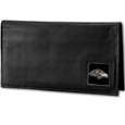 Baltimore Ravens Deluxe Leather Checkbook Cover